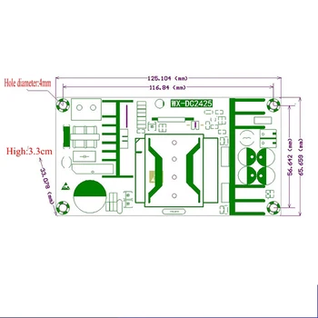 KINTAMOSIOS srovės Keitiklis 110V, 220V Į 36V DC 7A 9A MAX 250W Įtampa Reguliuojamų Transformatorius impulsinis Maitinimo šaltinis 100W 200W LED Driver