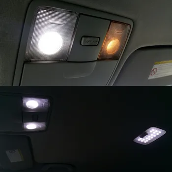 Liepos Karalius LED Automobilio Salono Skaitymo Lemputės atveju Hyundai I20 I30 Elantra GD GT ir pan, LED automobilių dekoratyvinis apšvietimas, 4 vnt/set