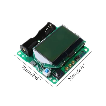 Digital Combo Komponentas M8 Grafika, 3,7 V Tranzistorius Testeris Kondensatorius Diodų Rezistorius ESR Talpa Matuoklis