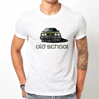 2019 Naujo Dizaino Marškinėliai Mados Old School Vokietijos Automobilių Tee Marškinėliai Gti Mk2 Meno Klasika Dovanų Mk1 Vintage Retro O-Kaklo Marškinėliai