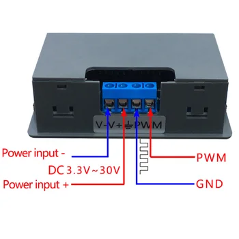 PWM Impulso Dažnį, darbo Ciklas Reguliuojamas Modulio LCD Ekranas 1 Bitų Signalo Generatoriaus, 1-Kanalo 1Hz-150KHz