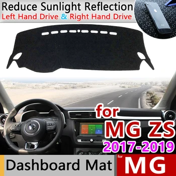 Automobilių Reikmenys Slip Mat prietaisų Skydelio Dangtelį Trinkelėmis skėtį nuo saulės už MGZS MG ZS 2018 2019 Priekinis Stiklas Kitų 3D Lipdukas,padengti Kilimas