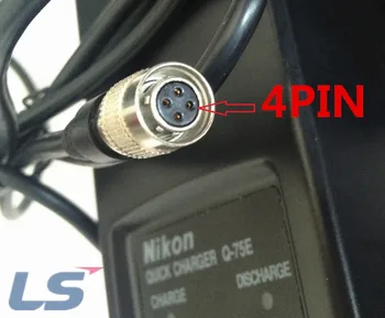 NIKON Q75E Q-75E kroviklis Nikon BC-65 BC-80 apklausa baterija stotys iš viso 4 PIN Q75E įkroviklis ES mums plug