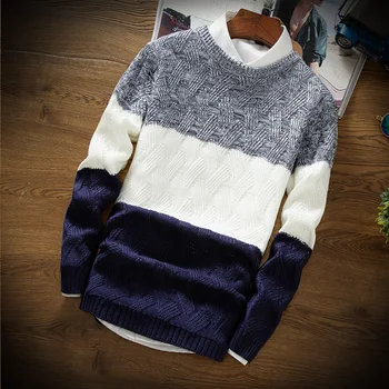 Žiemos vyrų Megztinis Jaunimo Mados Atsitiktinis Geriausiai parduodamų megztinis Džemperis vyrams S M L XL 2XL mens megztiniai