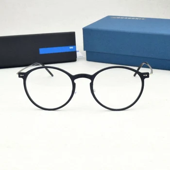 TR90 Prekės Apvalūs akiniai moterų Projektavimo optiniai Akinių Rėmeliai Vyrų metalo Derliaus recepto akiniai Trumparegystė kompiuterio akinių