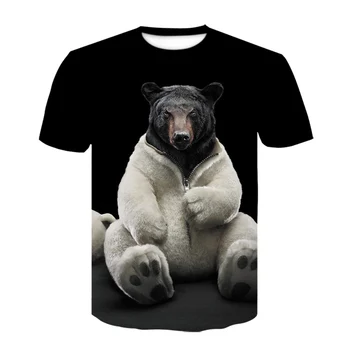 Naujovė 2019 Naujas Mados Brand T-shirt Vyrai/Moterys Vasarą gyvūnų kiaulių 3d Marškinėlius Spausdinti marškinėliai Topai Tees svetimas dalykų, juokingi marškinėliai