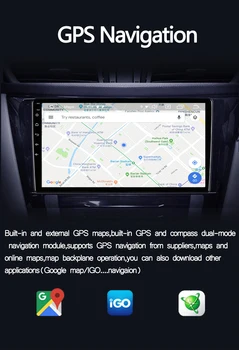 Android 9.0 automobilio Multimedijos Grotuvo Suzuki Baleno - 2018 Automobilio Radijo, Gps Navigacijos sistema autoradio sereo garso nr. 2 din
