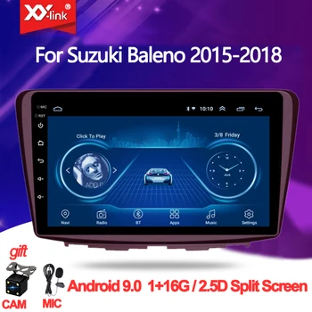 Android 9.0 automobilio Multimedijos Grotuvo Suzuki Baleno - 2018 Automobilio Radijo, Gps Navigacijos sistema autoradio sereo garso nr. 2 din