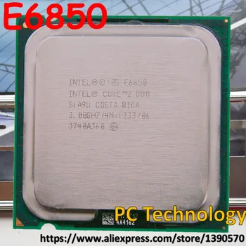 Originalus Intel core2 E6850 Desktop CPU 3.0 GHz 4 MB/1333MHz LGA775 Nemokamas pristatymas (laivas per 1 dieną)