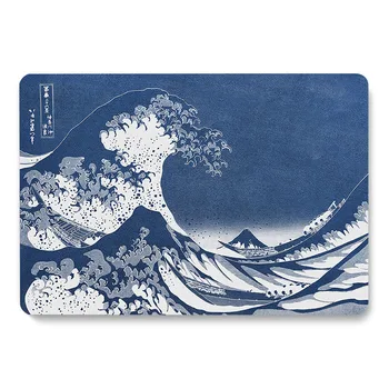 Mėlynas Vintage Didžiosios Bangos Off Kanagawa Modelio Nešiojamas Atveju 