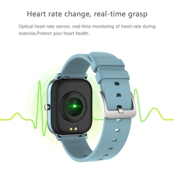 P8 Pasaulio Versija Smart Watch Vyrai, Moterys, Sport Fitness Tracker Širdies ritmas, Kraujo Spaudimo Monitorius 