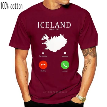 2019 Karšto Pardavimo Mados Islandija Skambina 003 - Standartinis moteriški Marškinėliai Tee Marškinėliai
