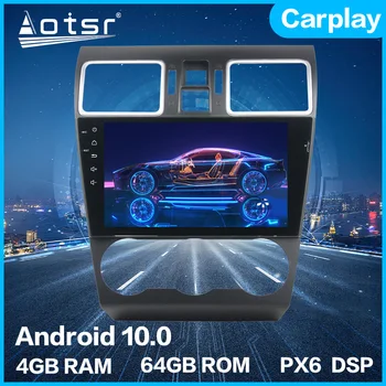 Aotsr Android 10.0 4+64GB Automobilio Radijo Grotuvas GPS Navigacija automagnetolos HD Multimedijos Už Subaru Forester WRX 2013-2017 DSP Carplay