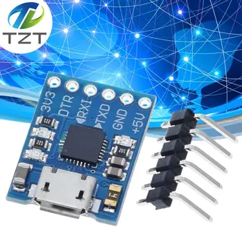 10VNT/DAUG CJMCU CP2102 MICRO USB UART TTL Modulis 6Pin Serial Konverteris UART STC Pakeisti FT232 NAUJA arduino