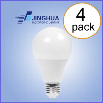 2020 naujas LED Lemputė 9W,12W,15W, A19 A60 E27 LED Lemputės, šviesos srautą galima reguliuoti, ar ne, Šiltai Balta,3000K,Šaltai Balta 5000K(Pakuotėje 4)