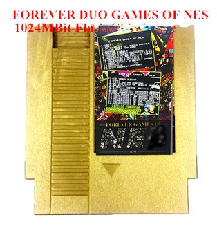 AMŽINAI DUO GAMES NE 852 1 (405+447) Žaidimo Kasetė NE/FC Konsolės, iš viso 852 žaidimai 1024MBit Flash Chip naudoti