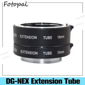 Fotopal DG-NEX Metalo automatinis fokusavimas AF Macro Extension Tube Žiedas 