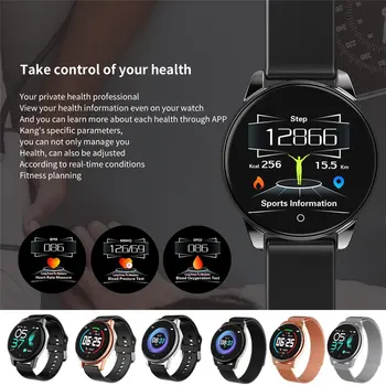 Naujas Smart Žiūrėti 4.0 IP67 atsparus Vandeniui Watchs Multy-Funkcija Smartwatch miego stebėjimo sporto Apyrankės moterims, vyrams SmartWatch