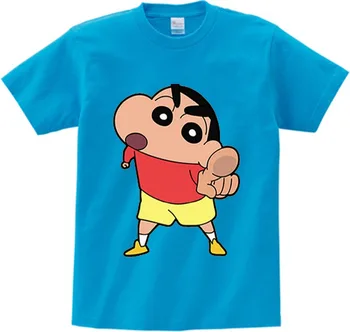 Crayon shin-chan drabužių Japonijos anime Vaikų marškinėliai Crayon shin chan t marškinėliai Vaikams drabužių Prekės berniukas ir mergaitė 2-8Yeas