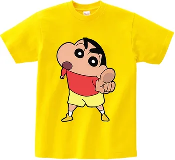 Crayon shin-chan drabužių Japonijos anime Vaikų marškinėliai Crayon shin chan t marškinėliai Vaikams drabužių Prekės berniukas ir mergaitė 2-8Yeas