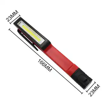 Wasafire Mini Pocket Šviesos Vandeniui Penlight COB LED Žibintuvėlis Magnetinio Pen Įrašą Rankoje Deglas AAA, Kempingas Automobilių Remontas