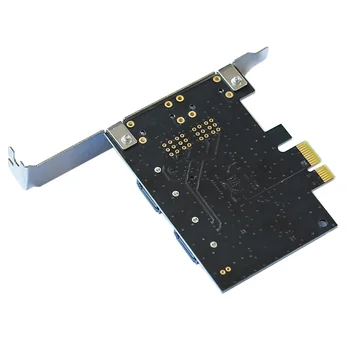 6Gbps PCI express PCIe Dual SATA 3.0 Išplėtimo Valdytojas stove po kortelės adapteris