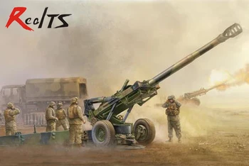 RealTS Trimitininkas modelis 02319 1/35 M198(155mm) Vidutinio Velkamosios Howitzerr vėlai plastikiniai modelis rinkinys