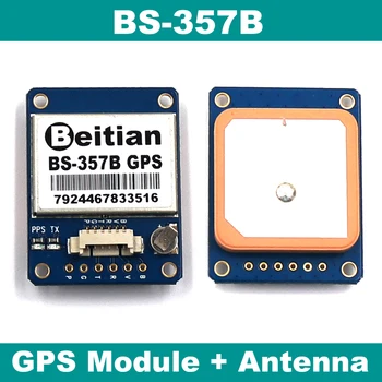 BEITIAN Didelio Tikslumo GPS modulis RS-232 lygio Statyti 4M FLASH BS-357B