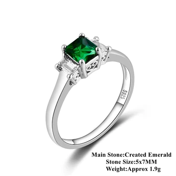 Nasiya Elegantiškas Sukurta Smaragdas Žiedai Moterų Mados Stilius Papuošalai Dalyvavimo Šalies Kasdienio Gyvenimo Dovana Didmeninės Dovanų