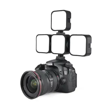 Mcoplus Mini LED Vaizdo Šviesos, vaizdo Kameros Fotografijos Šviesos DSLR Nikon 