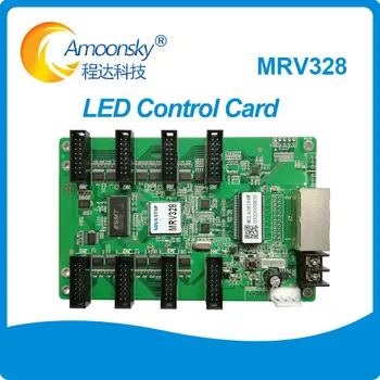 Nova MRV328 pakeisti MRV308 LED Ekranas gauti Kortelės Full LED Vaizdo Ekrane, P3,P4,P5,P6,P8,P10 hub75 kontrolės kortelė