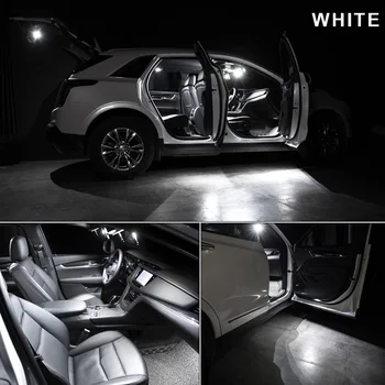 Balta Canbus Klaida Nemokama Automobilių LED Interjero Dome Žemėlapio Skaitymo Šviesa Rinkinys, Skirtas 
