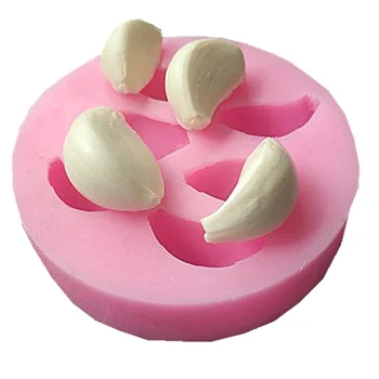 Česnakai formos pelėsių Tortas dekoro priemonė Kepimo formos Šokoladiniai saldainiai, pelėsių, Virtuvės reikmenys 18155