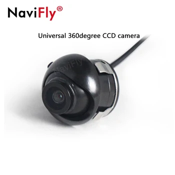 CCD HD Naktinio Matymo 360 Laipsnių Automobilio Galinio vaizdo Kamera Priekinė Kamera iš Šono galiniai važiavimo Atbuline eiga Atsarginę Kamerą