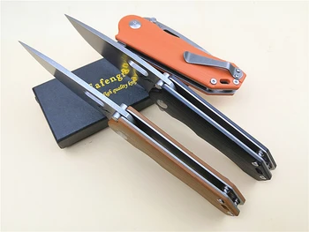 Eafengrow EF32 D2 Sulankstomas peilis g10 rankena rutulinis guolis naudingumas lauko kempingas medžioklės peilis sulankstomas EDC peiliukas rankiniai įrankiai