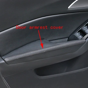 4pcs automobilių durų porankiai padengti durų porankiai skydelio dangtelį apdaila reikmenys Mazda 3, Mazda Axela-2017 CX-5 CX5 2012-m.