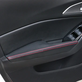 4pcs automobilių durų porankiai padengti durų porankiai skydelio dangtelį apdaila reikmenys Mazda 3, Mazda Axela-2017 CX-5 CX5 2012-m.