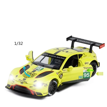 1/32 GTE Le Mans Automobilių Sporto Modeliavimas Žaislas Automobilio Modelį Lydinio Traukti Atgal, Vaikų Žaislai, Originali Licencijos, Renkant Dovaną Kelių Transporto priemonės