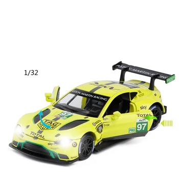 1/32 GTE Le Mans Automobilių Sporto Modeliavimas Žaislas Automobilio Modelį Lydinio Traukti Atgal, Vaikų Žaislai, Originali Licencijos, Renkant Dovaną Kelių Transporto priemonės
