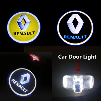 Už Renault Koleos 2008 2009 2010 2011 2012 2013 2016 Automobilių 3D Durų LED Šviesos Šešėlis Logotipas Projektoriaus Lempos Sveiki!