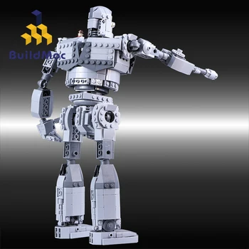 SS Naujas Robotas Tinka Geležies Robotas Techninės Miesto Sumos Milžinišką modelių Kūrimo Blokus, Plytas, Vaikams, Žaislai, Berniukas Dovanos Gimtadienio proga