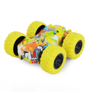 Karšto Monster Truck Laipiojimo Patarimas Dvipusė Dviguba Trinties Automobilis visureigis Grafiti Žaislas Automobilis Blaze Varantys Vaikų Berniukų Dovana Žaislai 2020 Naujas