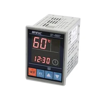 BESFUL BF-499T pažangi keturių skyrių laikas termostatas -10 ~99 laipsnis reguliuojamas temperatūros jungiklis AC 90-250V