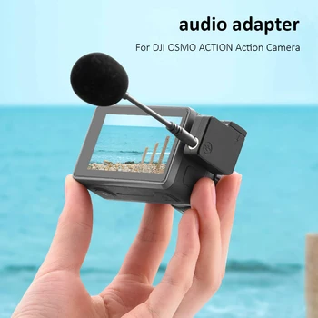 Mikrofono Adapteris, USB, C, Vyrų ir Moterų 3.5 mm Installa Išimti Patogus Paprasta DJI OSMO VEIKSMŲ Priedai