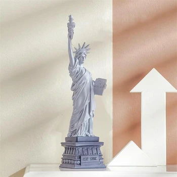 JAV Dervos Laisvės Statula, Skulptūra Amerikos niujorko Nemokamai Deivė Miniatiūros Modelis Meno Nordic Namų Dekoro Juosta Figūrėlės Amatai