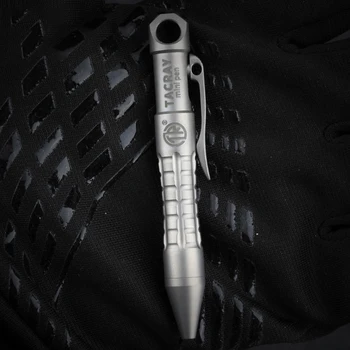 Daugiafunkcinis Gynybinės Titano Lydinio Taktinis Rašiklis, Įrengtas, su Skaldytų Lange Pen Stabdžių Vilko Ginklas EDC Touch Pen Kondensatorius